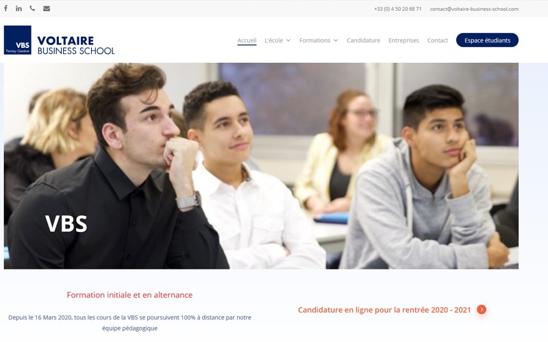 Voltaire business school