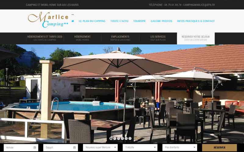 Le camping Marlice 3 étoiles